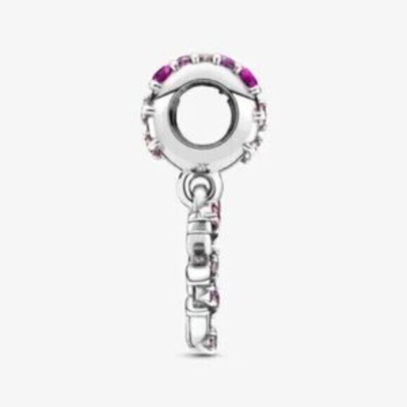 ✅Pandora Pink Heart Family Tree Dangle Charm - Picture 2 of 4